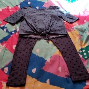 Toddler girl Old Navy top and bottom